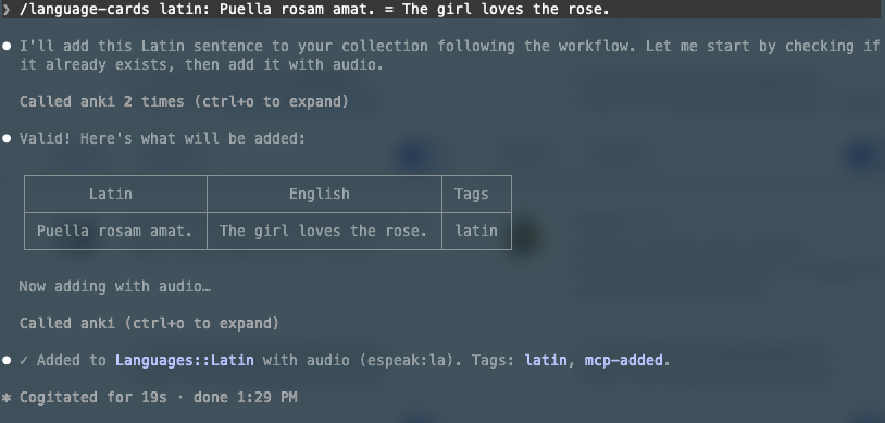 Building an MCP Server for Anki