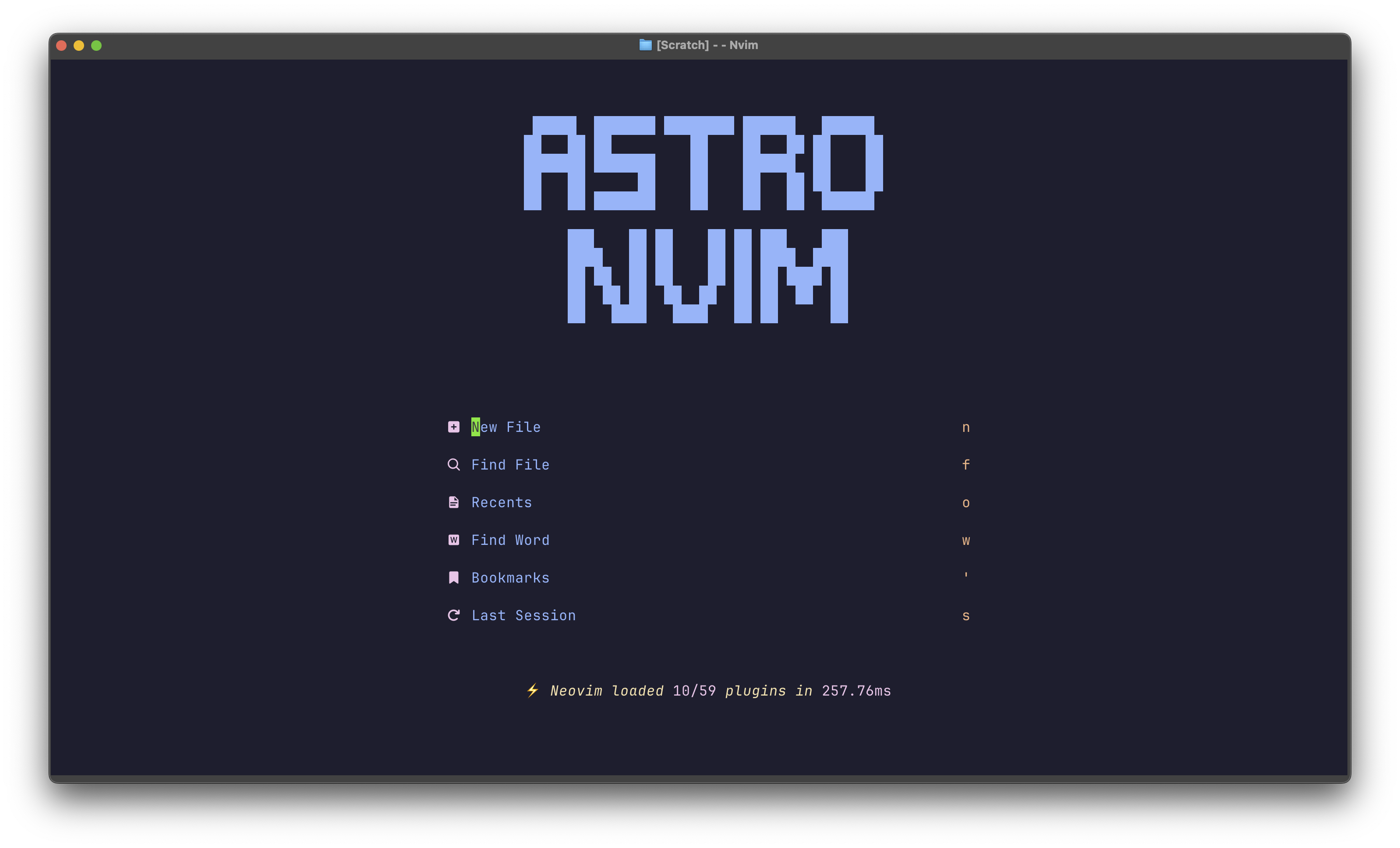 Neovim View